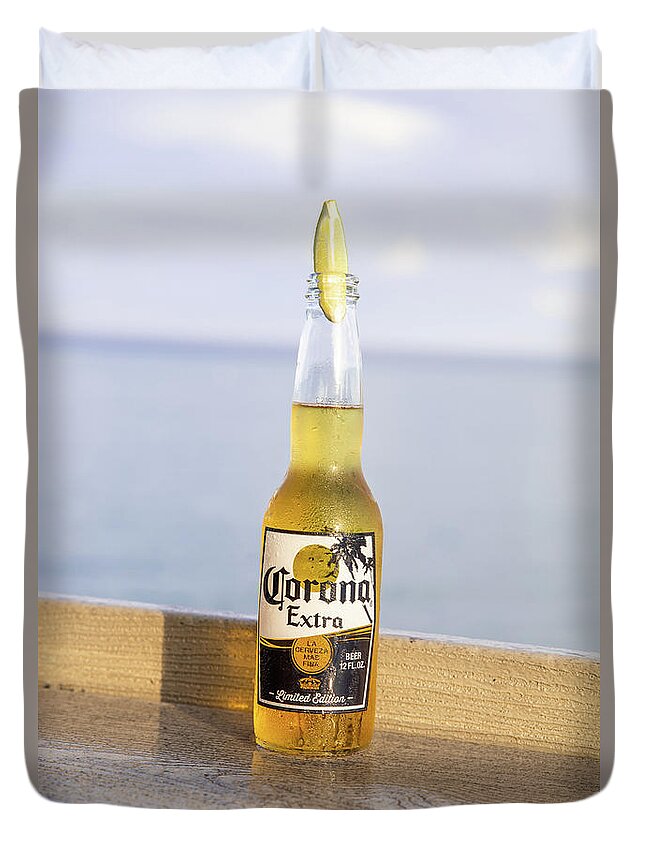 Beer Duvet Cover featuring the photograph Find Your Beach by Rocco Silvestri