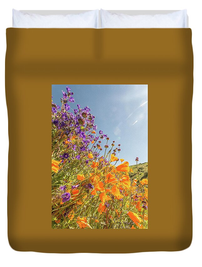 Flowers Duvet Cover featuring the photograph Flora 10 by Ryan Weddle