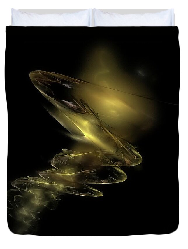 Dust Duvet Cover featuring the photograph From Dust Till Light by M. Aleksandrowicz