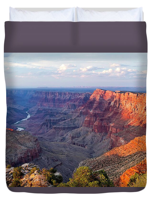 Scenics Duvet Cover featuring the photograph Grand Canyon National Park, Arizona by Javier Hueso