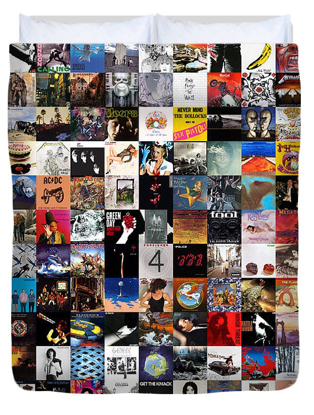 Greatest Album Covers Of All Time Duvet Cover For Sale By Zapista Ou