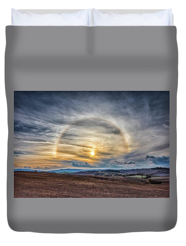 Italy Duvet Cover featuring the photograph Halfway to Heaven by Fred Greco