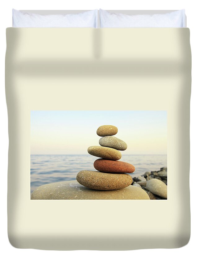 Recreational Pursuit Duvet Cover featuring the photograph Hierarchy And Balance by Petekarici
