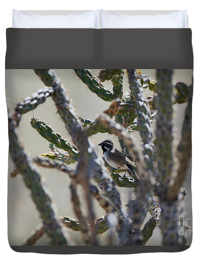 Bird Duvet Cover featuring the photograph I See You by Robert WK Clark