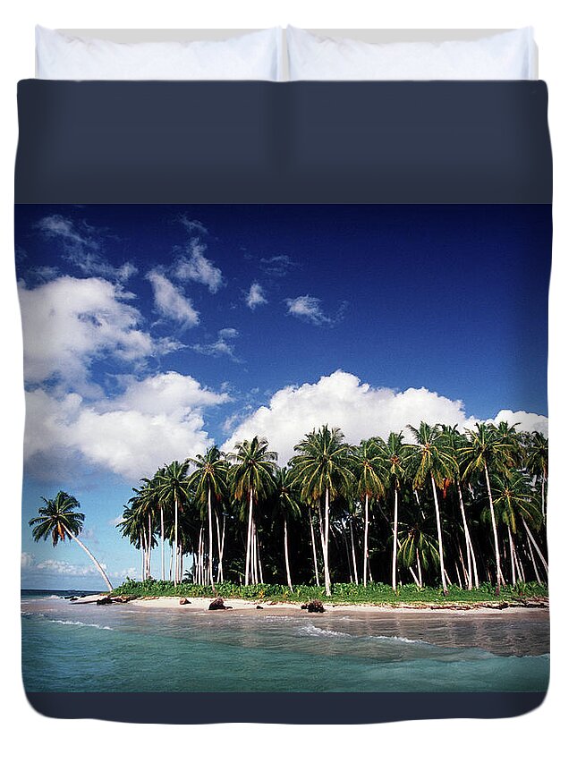 Scenics Duvet Cover featuring the photograph Indonesia, West Sumatra Province by John Seaton Callahan
