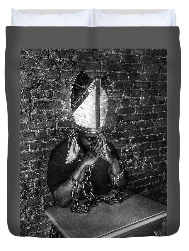  Duvet Cover featuring the photograph Inquisition IV by Al Harden