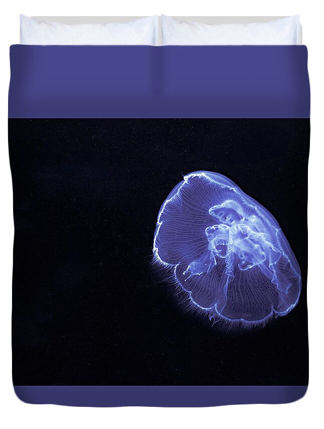 Hawaii Duvet Cover featuring the photograph Jelly Glow by G Lamar Yancy