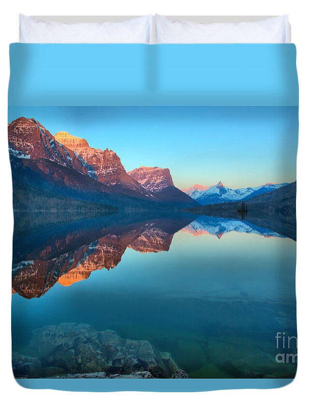 St Mary Duvet Cover featuring the photograph June St Mary Sunrise by Adam Jewell