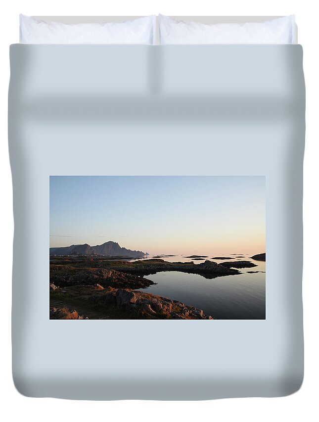Scenics Duvet Cover featuring the photograph Lost World by Anzeletti