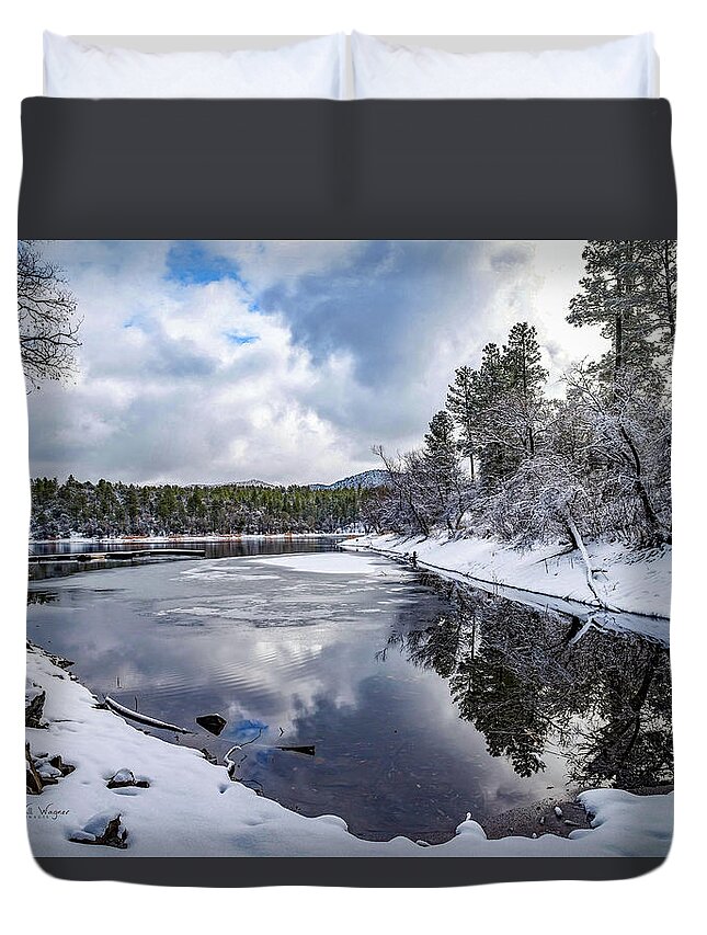 Arizona Duvet Cover featuring the photograph Lynx Lake 2 by Will Wagner