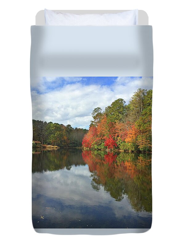 Nature Duvet Cover featuring the photograph Natures Colors by Matthew Seufer