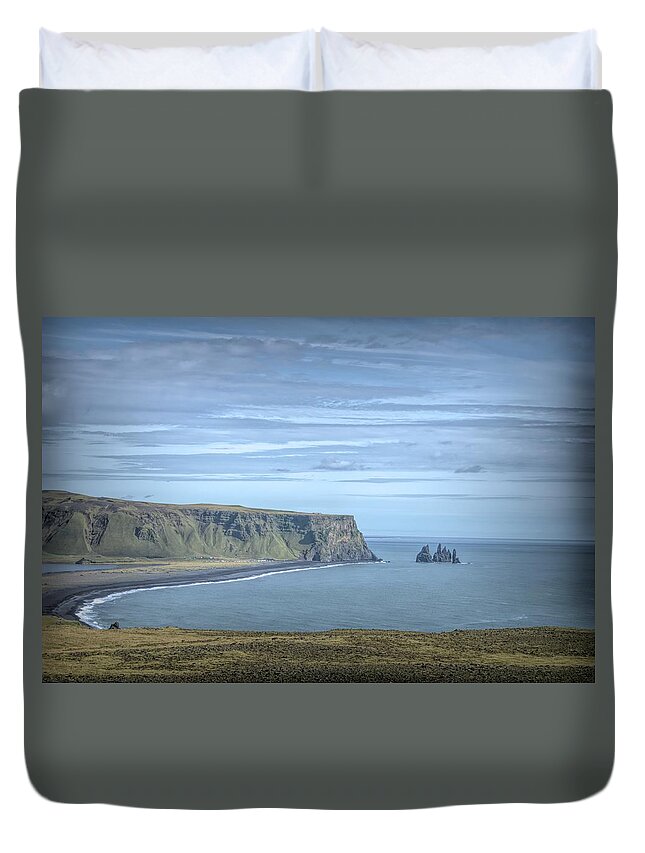 Nordic Duvet Cover featuring the photograph Nordic Landscape by Jim Cook