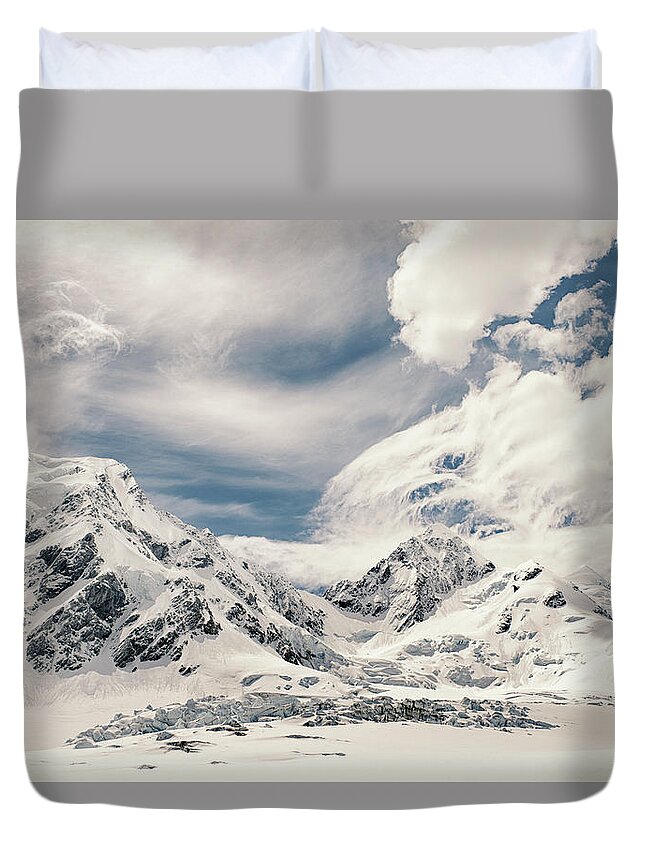 Tranquility Duvet Cover featuring the photograph Nz Landscapes by Devon Strong