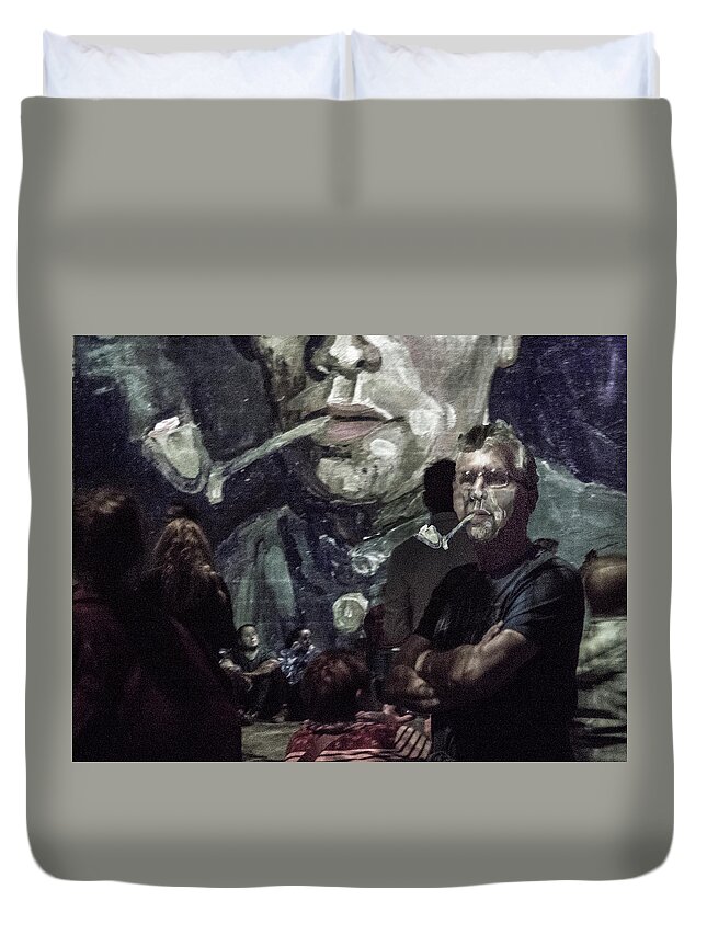 Paris Duvet Cover featuring the photograph Pipe Dream by Jessica Levant