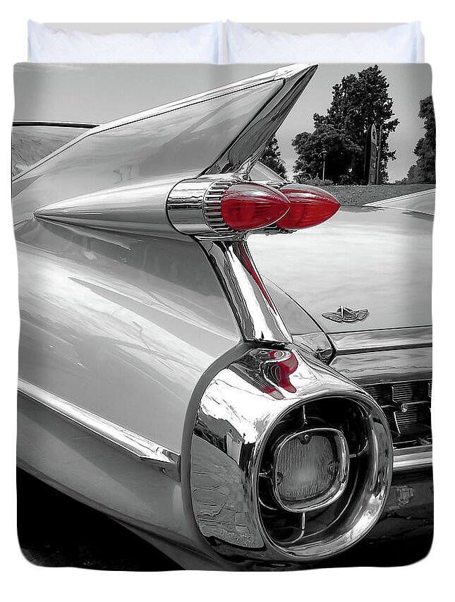 Cadillac Duvet Cover featuring the photograph Pure Cadillac by Franchi Torres
