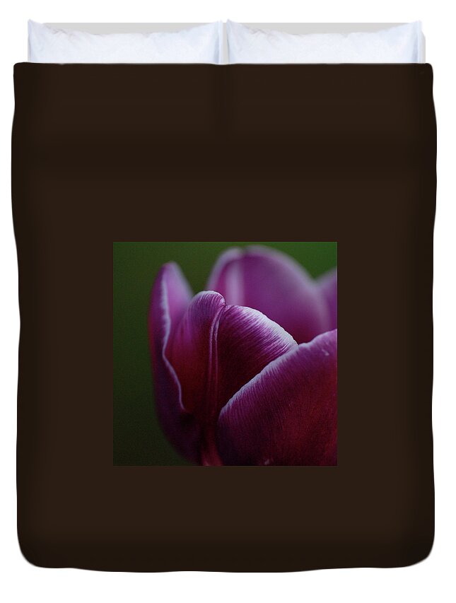 Purple Duvet Cover featuring the photograph Purple Velvet by Pamela Long