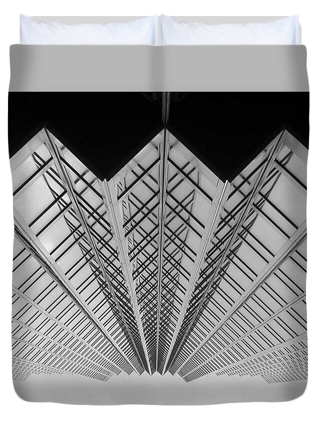 Toronto Duvet Cover featuring the photograph Royal Bank Plaza Towers, Toronto, Canada by Gary Koutsoubis