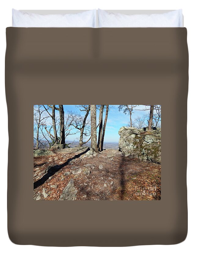 Tennessee Duvet Cover featuring the photograph Scenic Horizon View by Phil Perkins