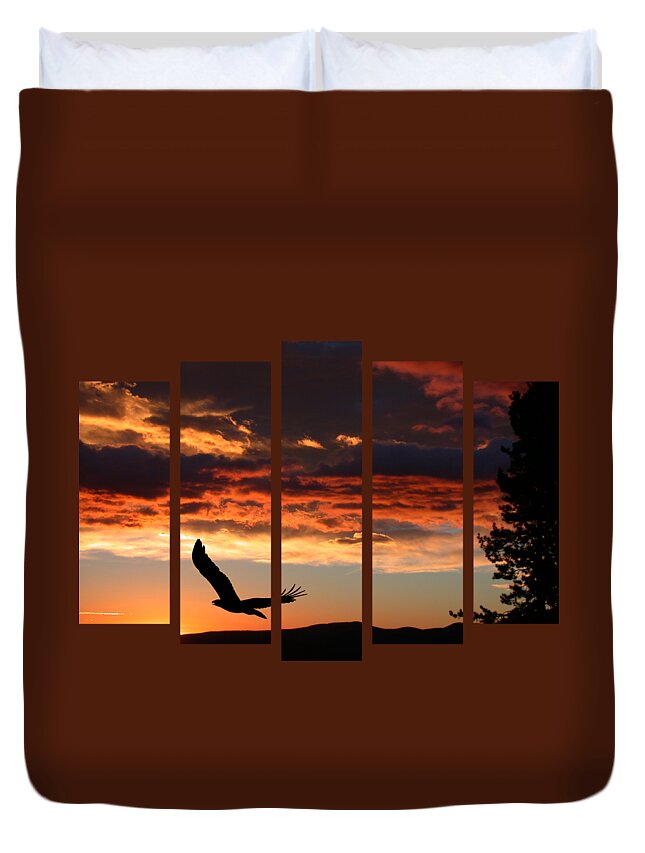 Set 18 Duvet Cover featuring the photograph Set 18 by Shane Bechler