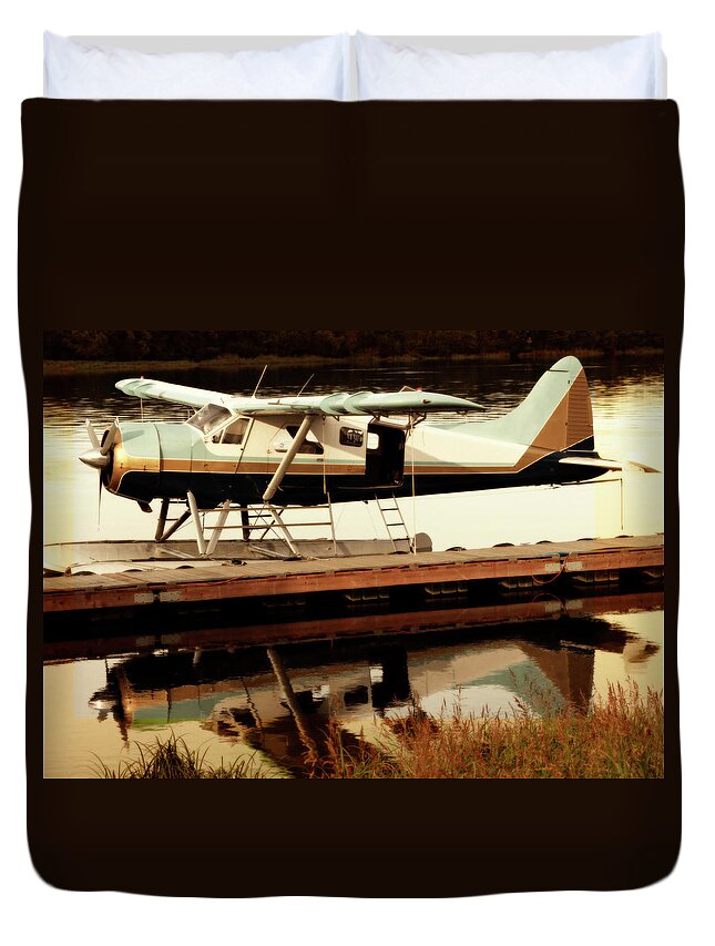 Short Duvet Cover featuring the photograph Short Trip I by Kathy Mansfield