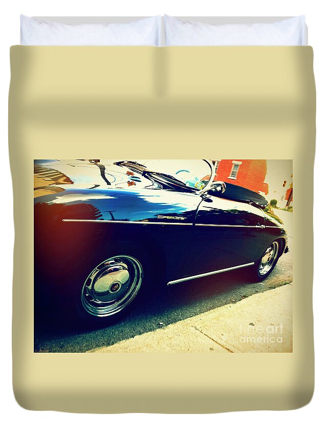 Porsche Duvet Cover featuring the photograph Speedster by RicharD Murphy