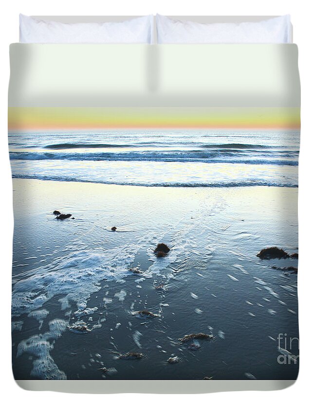 America Duvet Cover featuring the photograph Spirit of the Sea by Robyn King