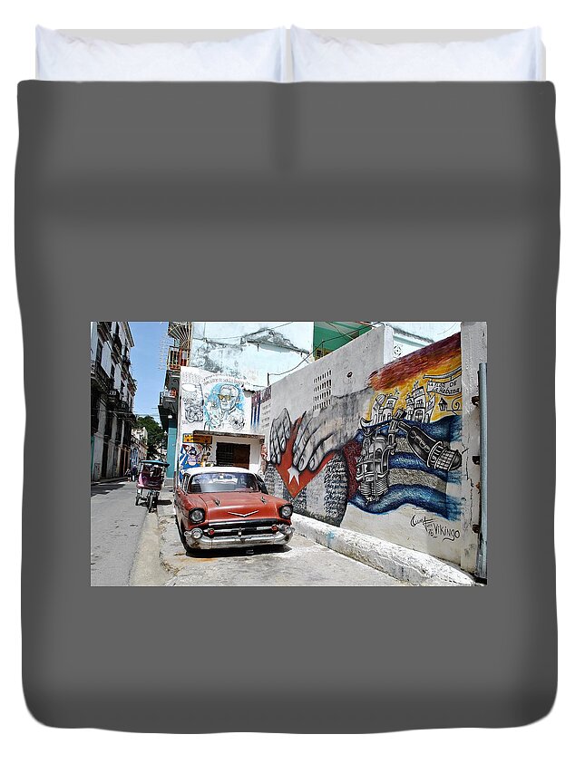 Street Art Duvet Cover For Sale By Tar Black Artistic Photography
