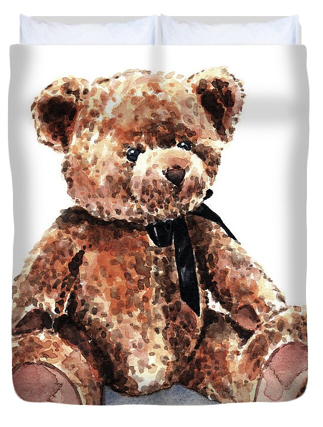 bed cover teddy bear
