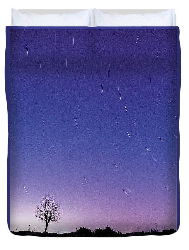 Scenics Duvet Cover featuring the photograph The Big Dipper by Imagenavi