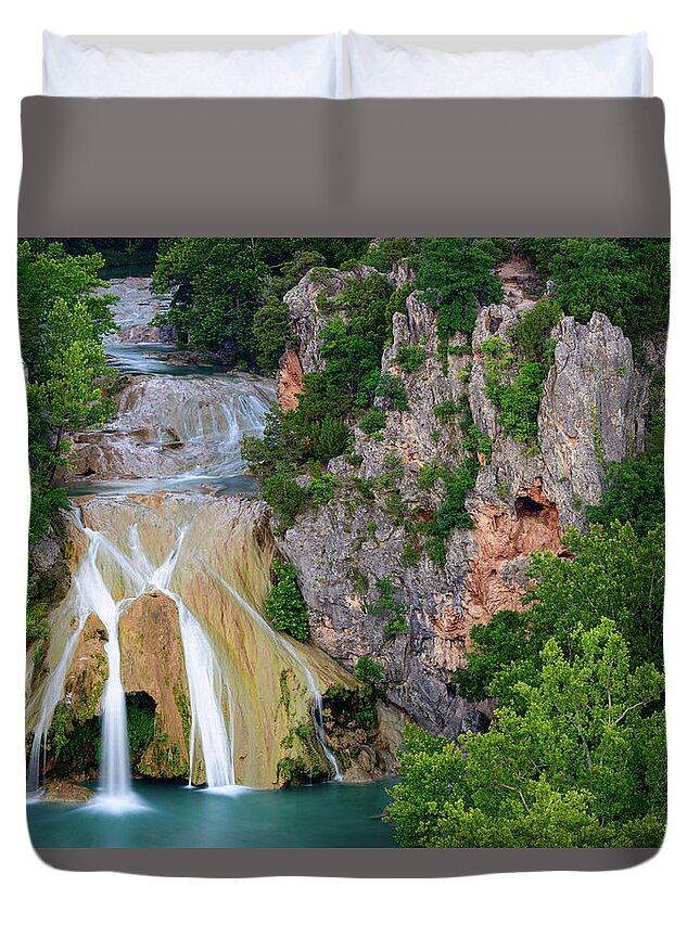 77 Foot Duvet Cover featuring the photograph The Chronicles of Nature by Michael Scott