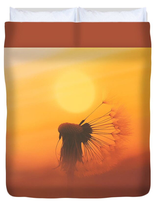 Sun Duvet Cover featuring the photograph The Sun by Jaroslav Buna