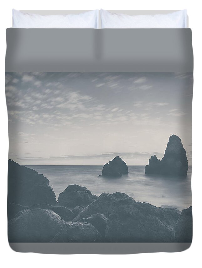 Sausalito Duvet Cover featuring the photograph Then You Came to Me by Laurie Search