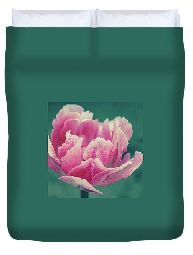Photo By K C Hulsman Duvet Cover featuring the photograph Tulip by KC Hulsman