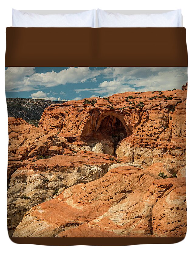Outdoors Duvet Cover featuring the photograph Unmatched by Doug Scrima