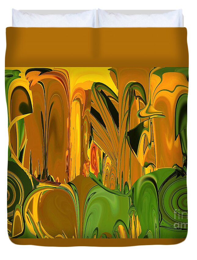 Abstract Duvet Cover featuring the photograph Untitled # 13 by Rick Rauzi