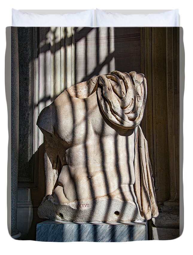 Bernini Duvet Cover featuring the photograph Villa Borghese by Joseph Yarbrough