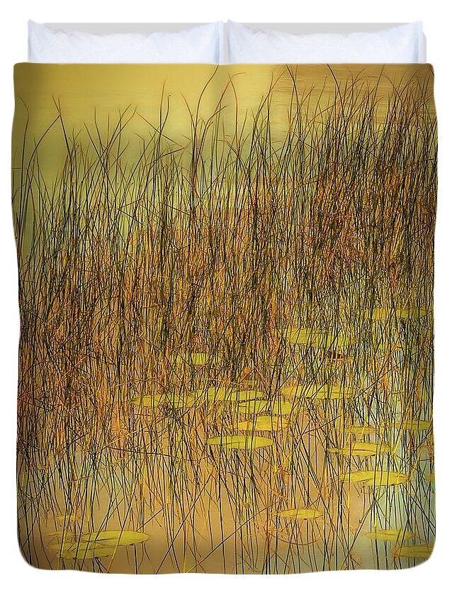  Duvet Cover featuring the photograph Willow Song by Hugh Walker