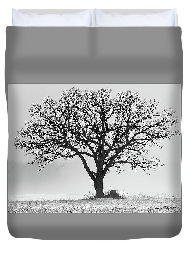 Winter Duvet Cover featuring the photograph Winter Majestic by Wild Thing