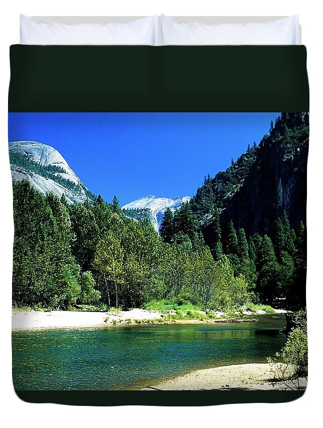 Scenics Duvet Cover featuring the photograph Yosemite National Park, California, Usa by John Doornkamp