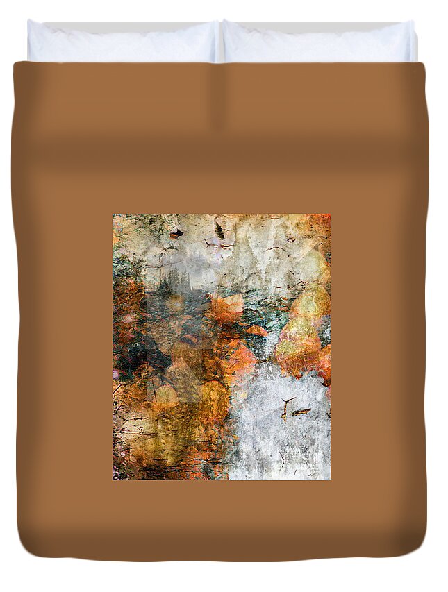 Snow Duvet Cover featuring the digital art River of Snow by William Wyckoff