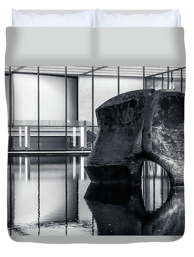 New York Duvet Cover featuring the photograph Lincoln center #2 #1 by Alberto Zanoni