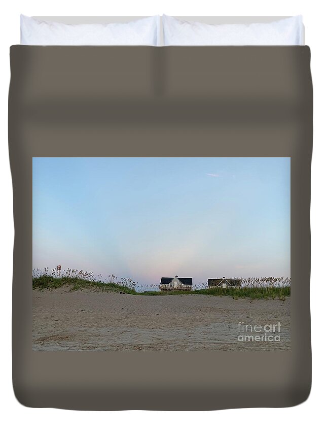  Duvet Cover featuring the photograph OBX #1 by Annamaria Frost