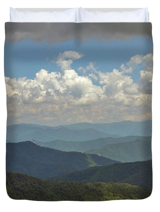 3606 Duvet Cover featuring the photograph Smoky Mountains #2 by FineArtRoyal Joshua Mimbs
