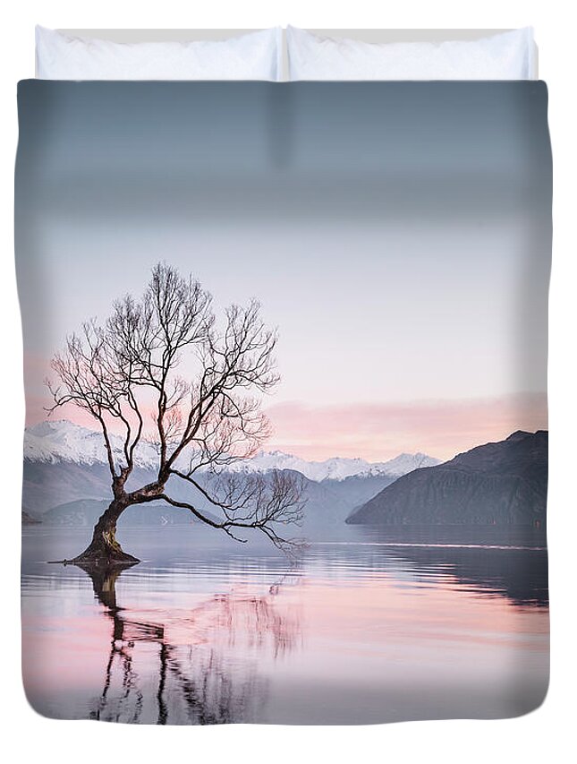 Kremsdorf Duvet Cover featuring the photograph The Edge of Tomorrow by Evelina Kremsdorf