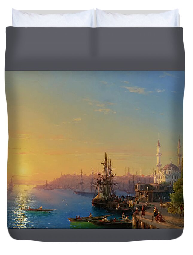 Bosphorus Paintings Duvet Covers
