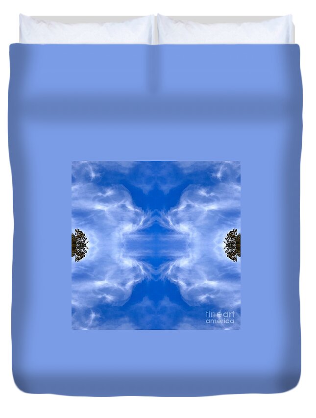 Et Duvet Cover featuring the photograph UAP #1 by Holy Hands