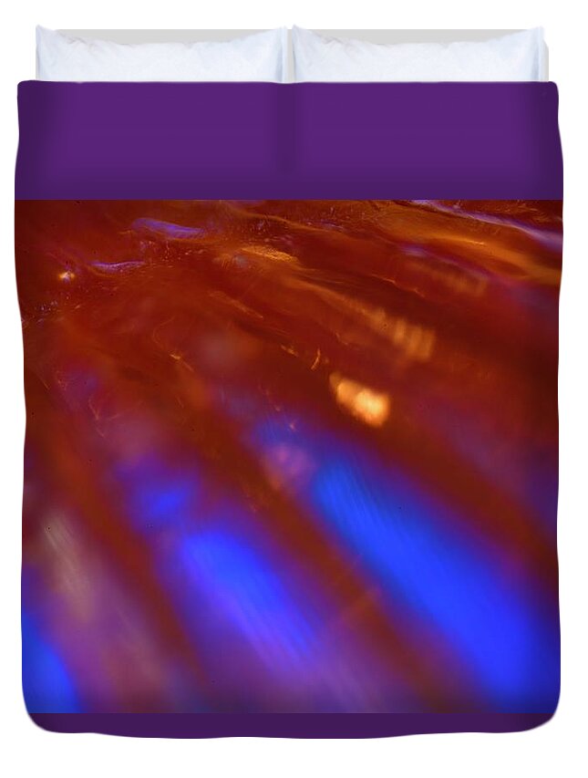 Abstract Duvet Cover featuring the photograph Abstract #11 by Neil R Finlay