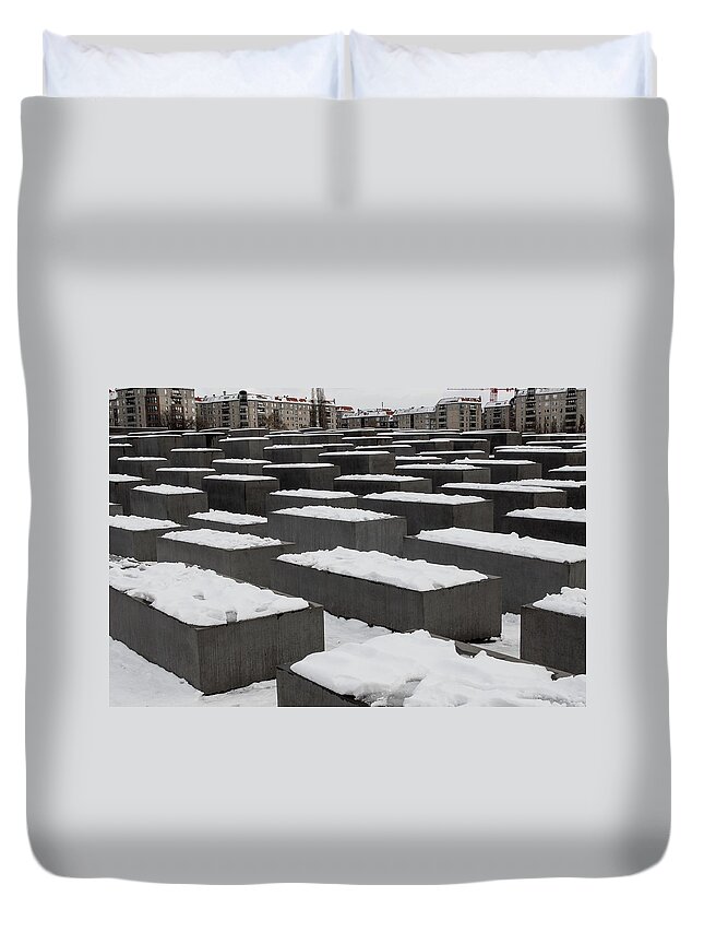 Architecture Duvet Cover featuring the photograph Berlin #17 by Eleni Kouri