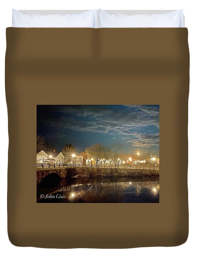  Duvet Cover featuring the photograph Rochester #22 by John Gisis