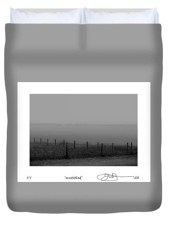 Signed Limited Edition Of 10 Duvet Cover featuring the digital art 26 by Jerald Blackstock